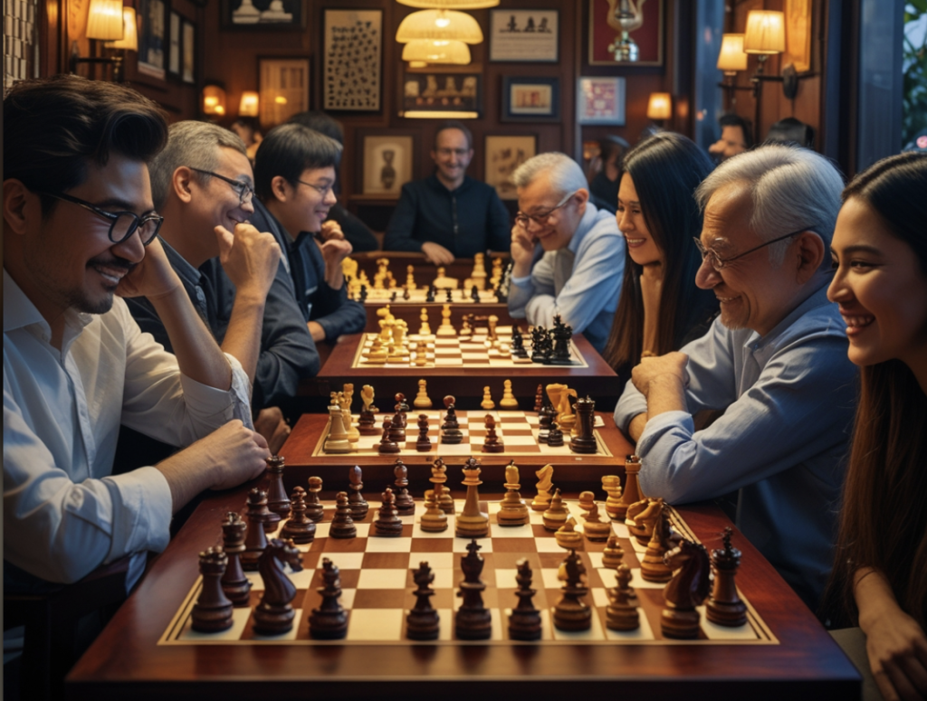 Soirée du tournoi gambit du bar
